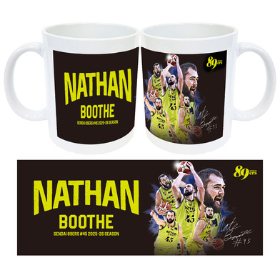 【受注販売】【MyPLAYER COLLECTION 2025-26】マグカップ #45 ネイサン・ブース